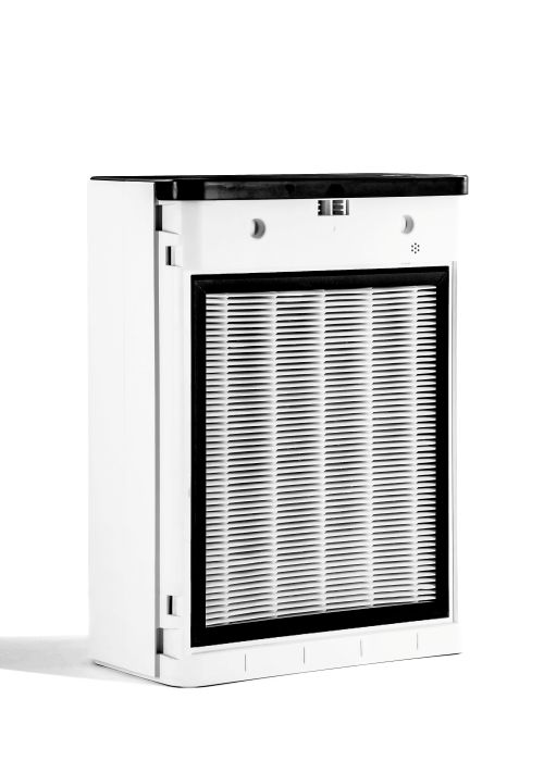 Photo du filtre HEPA à l'intérieur du purificateur d'air A&S 100 Eco V2