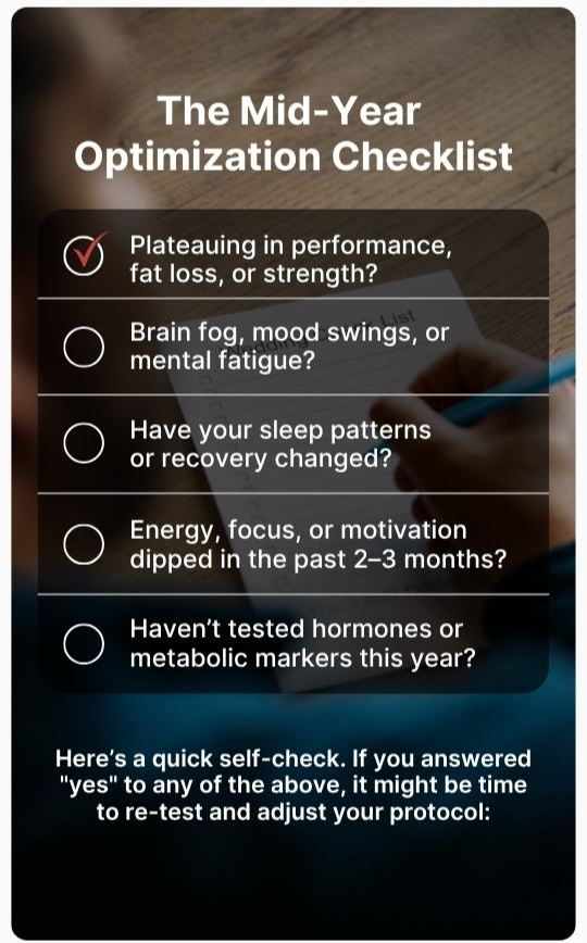 Mid-Year Optimization Check List Marek Health