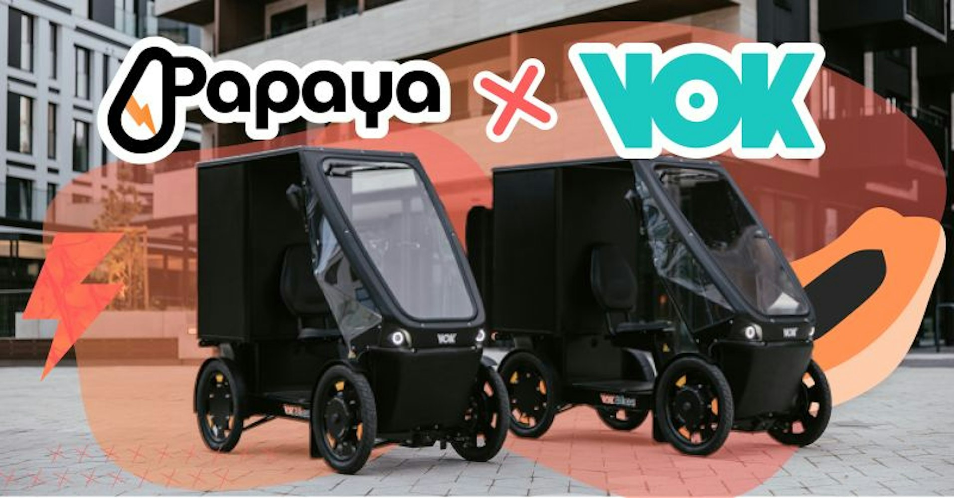 Cover Image for Papaya announces its partnership with Vok Bikes