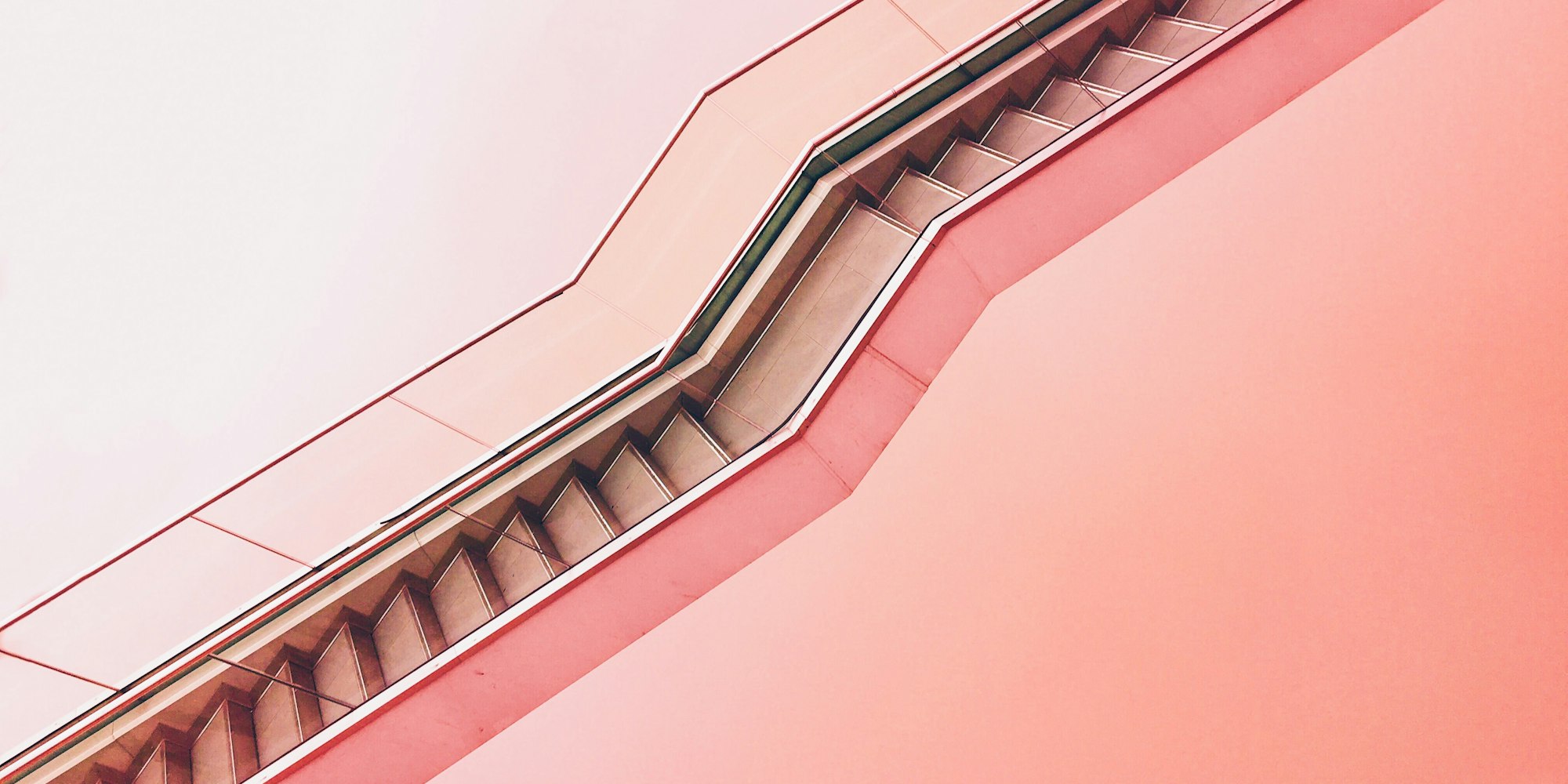Pink stairs