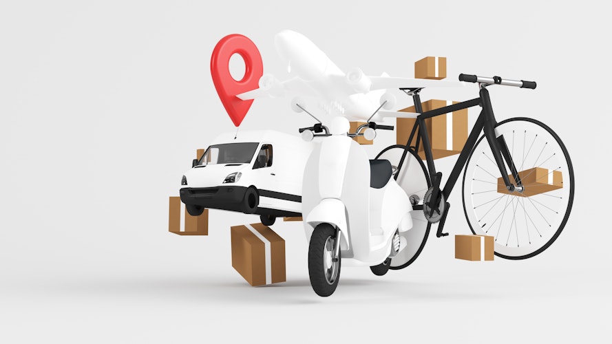 Cargo bikes and logistics