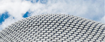 Outside of Bullring, Birmingham