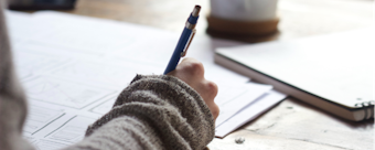 Student writing