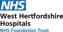 NHS West Hertfordshire Hospitals logo NHS West Hertfordshire Hospitals logo