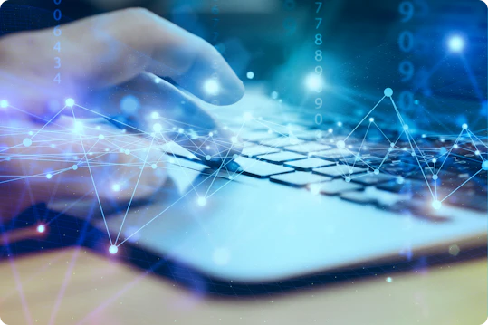 laptop hand ai network