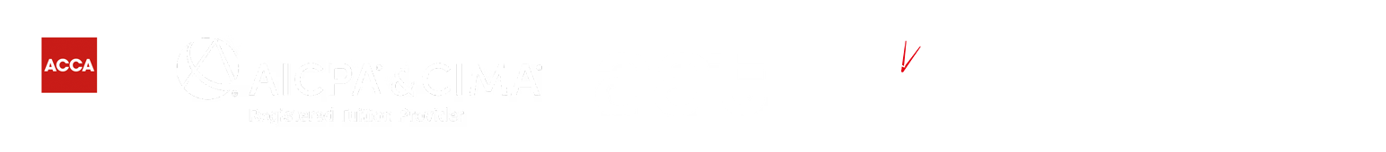 ACCA, CIMA, AAT, ICAEW and ATT logos