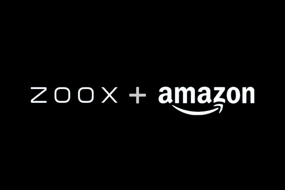 Zoox and Amazon logos