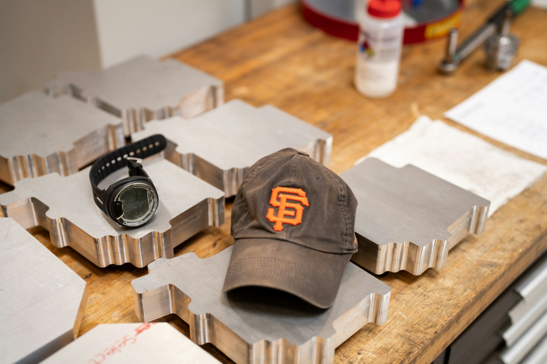 zoox employee stephanie collection SF giants hat