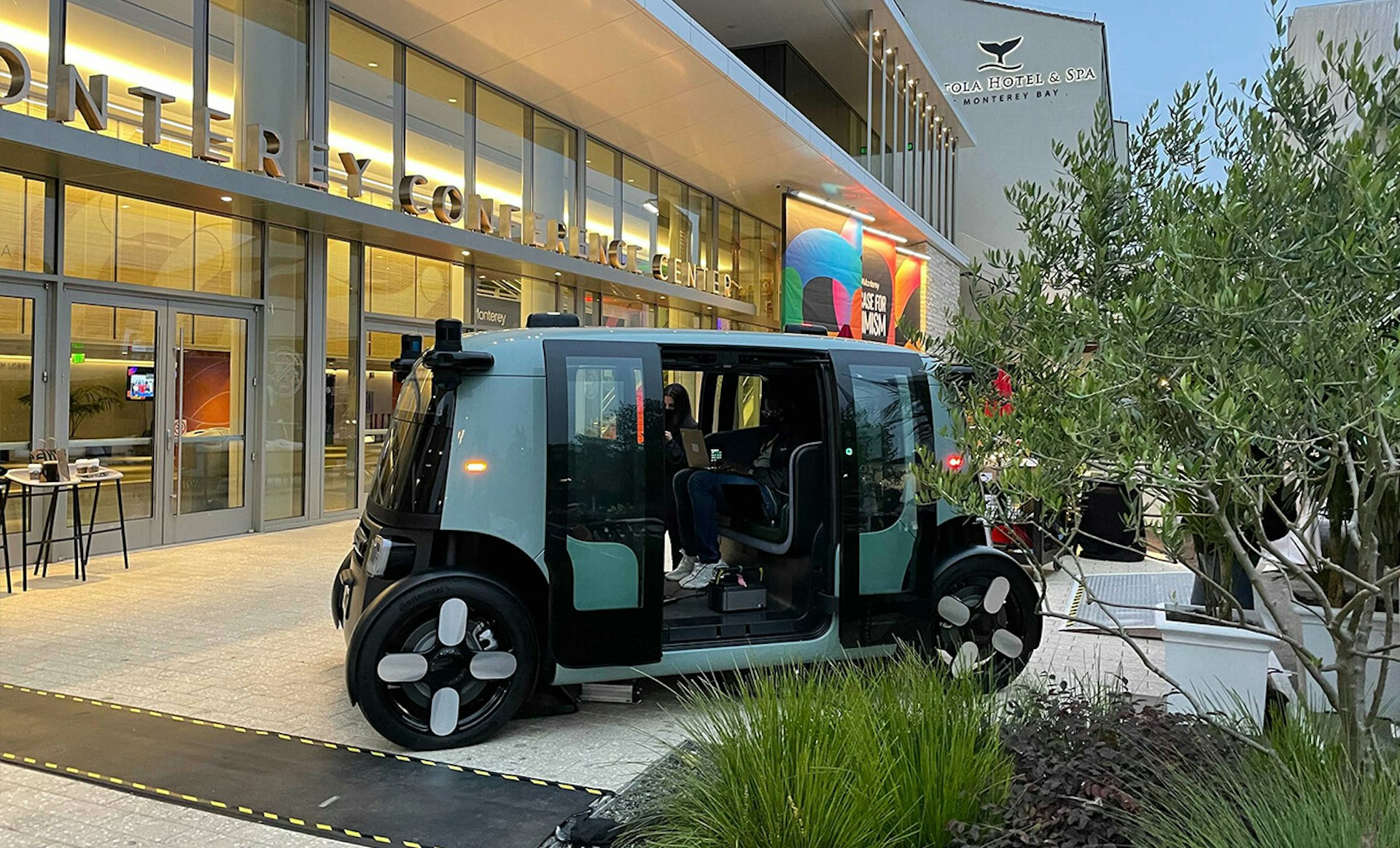 Zoox Vehicle at TEDMonterey
