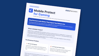 Mobile Protect for Gaming Overview