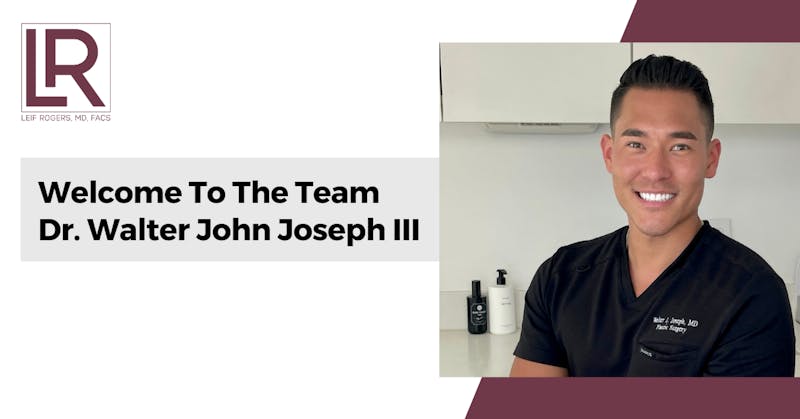 Welcome to the Team image with Dr. Walter J. Joseph