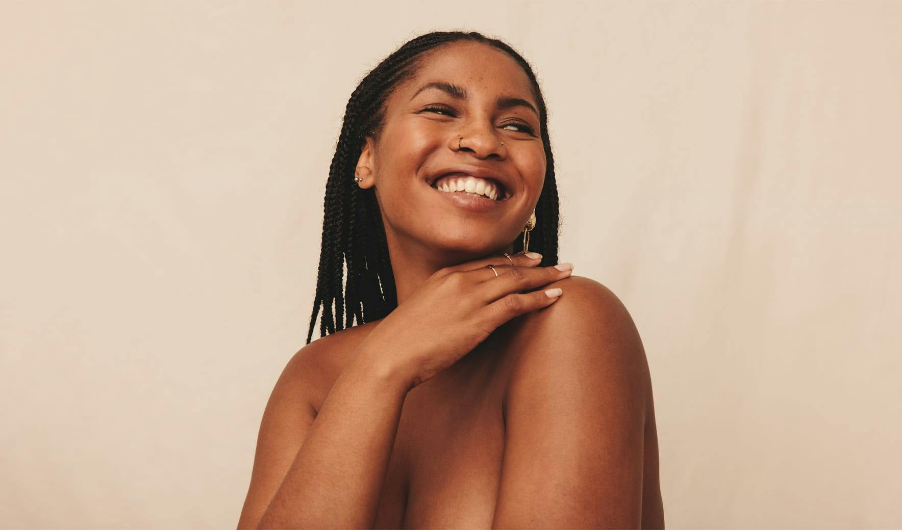 smiling woman