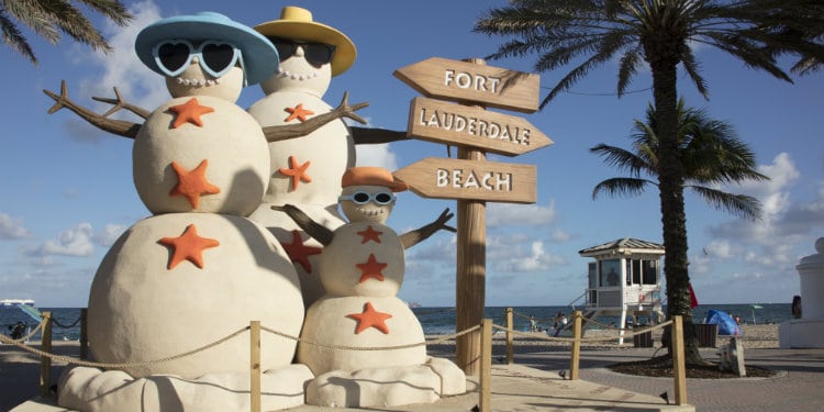 Sand Snowmen