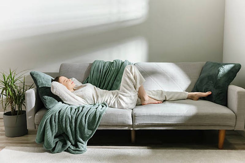 Woman Resting