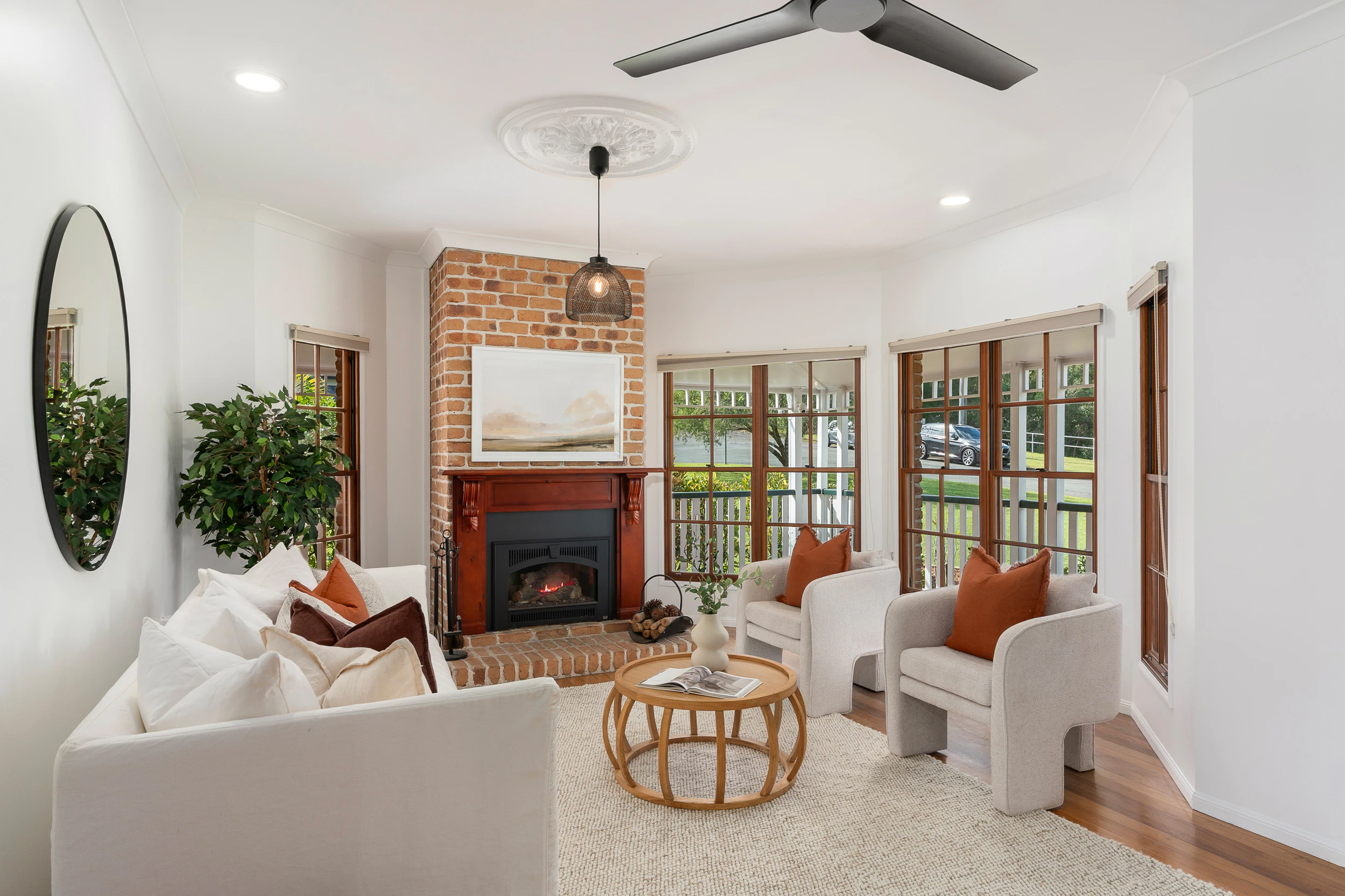 fireplace