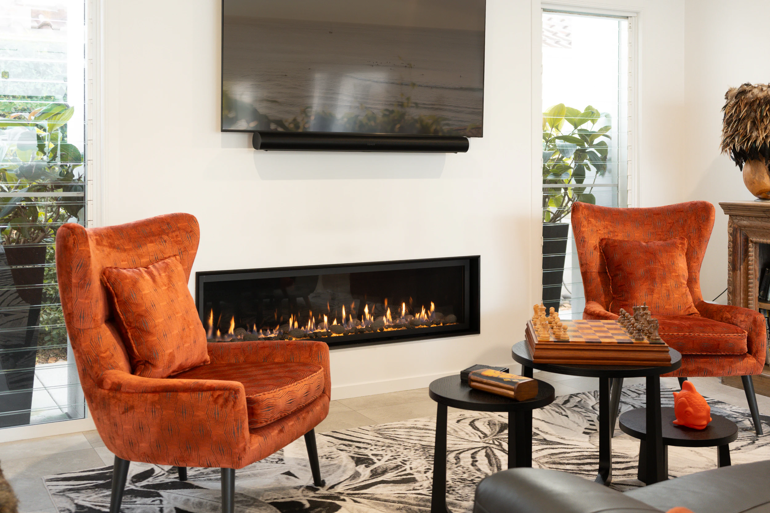 fireplace