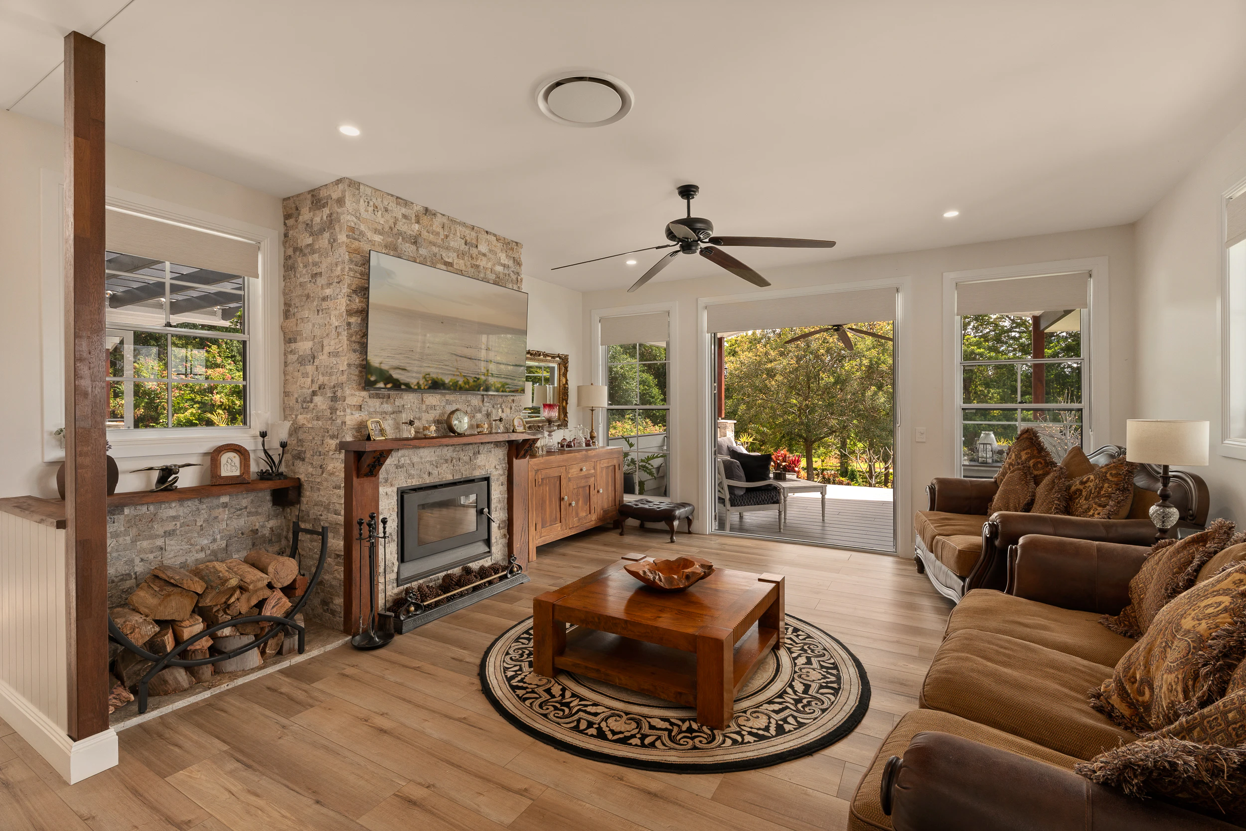 fireplace