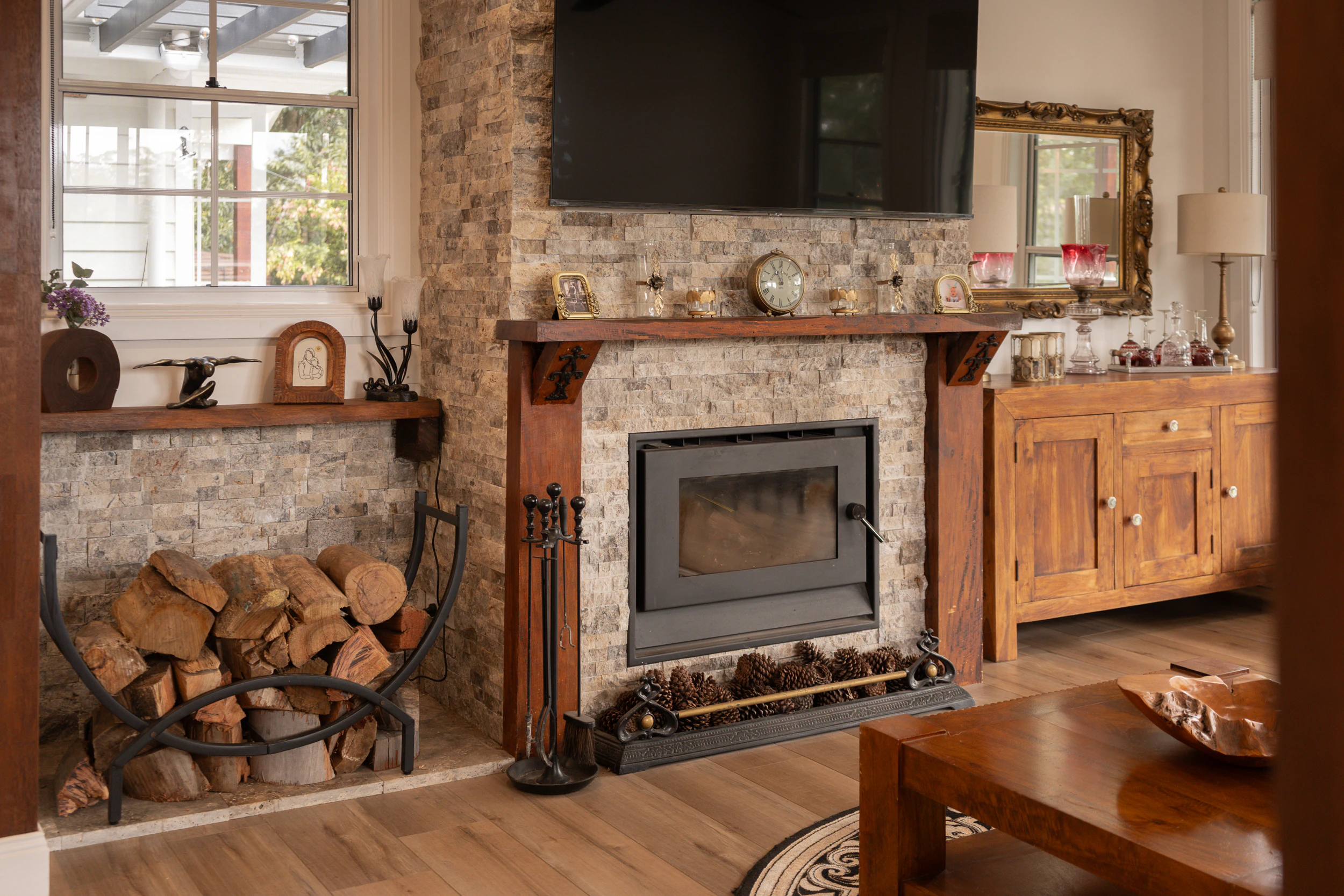 fireplace