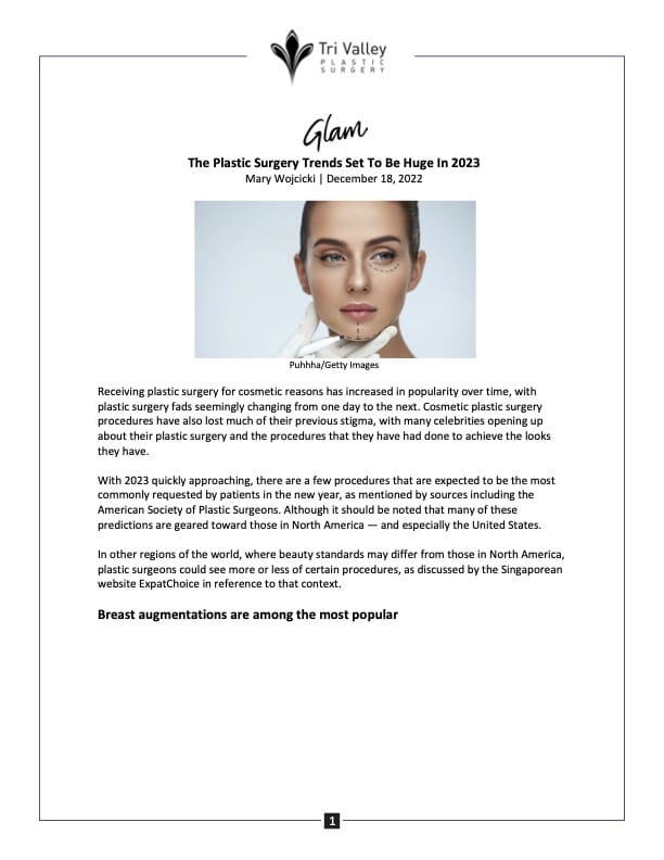 Glam article