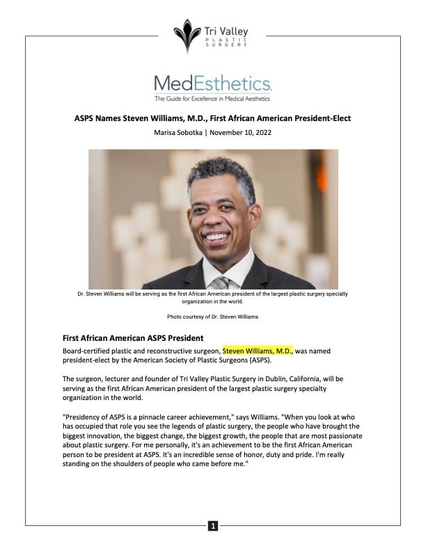 Medsthetics article