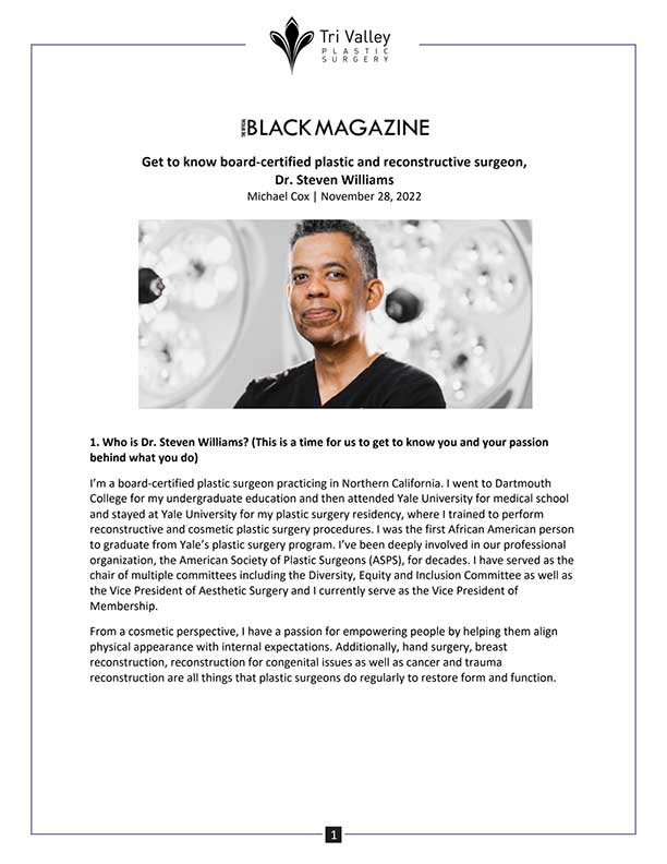 The Official Black Magazine article