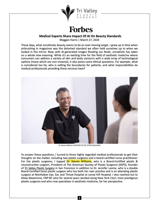 Forbes Medical article