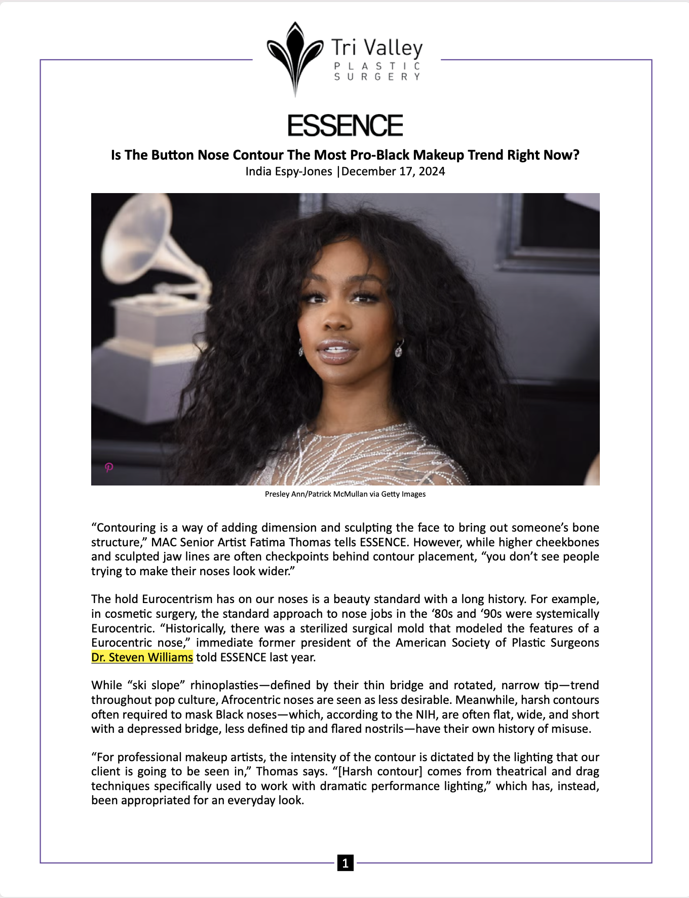 Media article