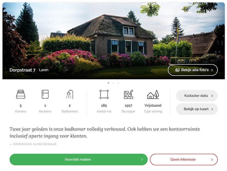 Maak een persoonlijk voorstel