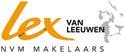 Logo Lex van Leeuwen NVM Makelaars Den Haag