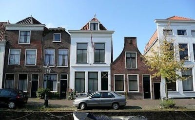 Gracht in Leiden Centrum