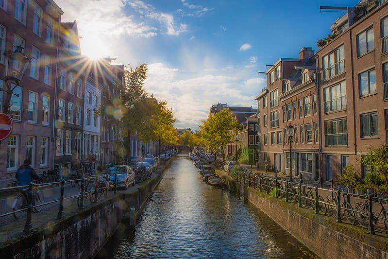 Gracht in Amsterdam