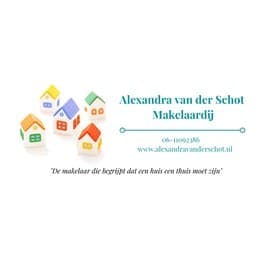 Logo Alexandra van der Schot Makelaardij in Den Haag