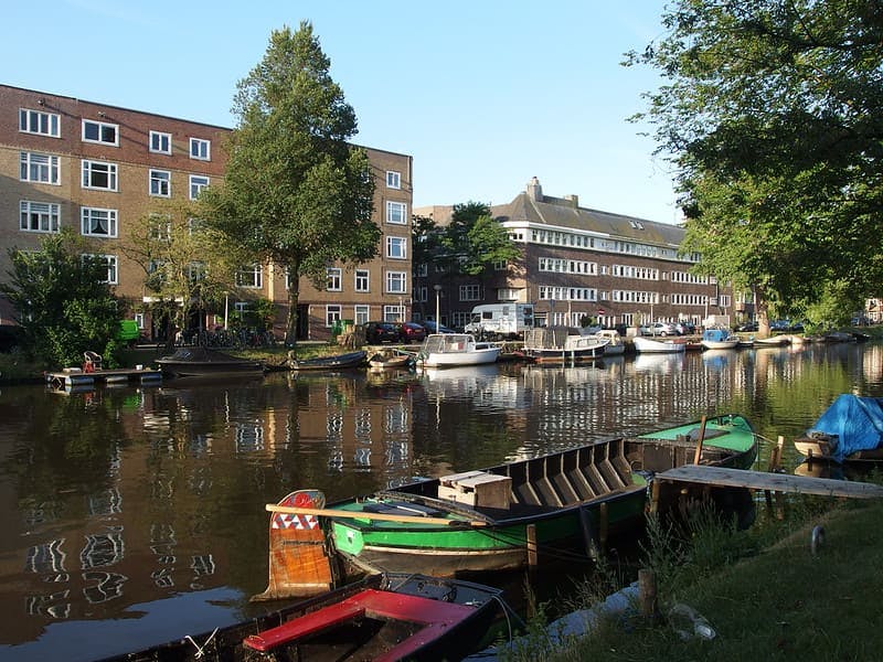 Water aan De Pijp in Amsterdam