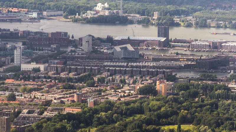 Diemen van boven