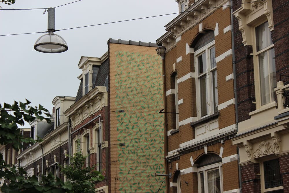 Oude woningen in Nijmegen