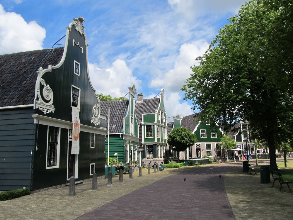 Zaanse Schans Straat in Zaandam