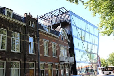 Huizen in het centrum van 's-Hertogenbosch