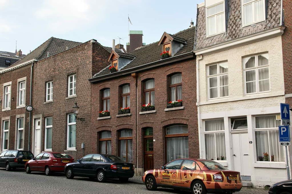 Straat in het centrum van Maastricht