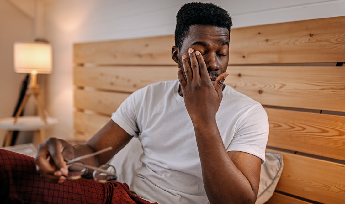 early morning stretch