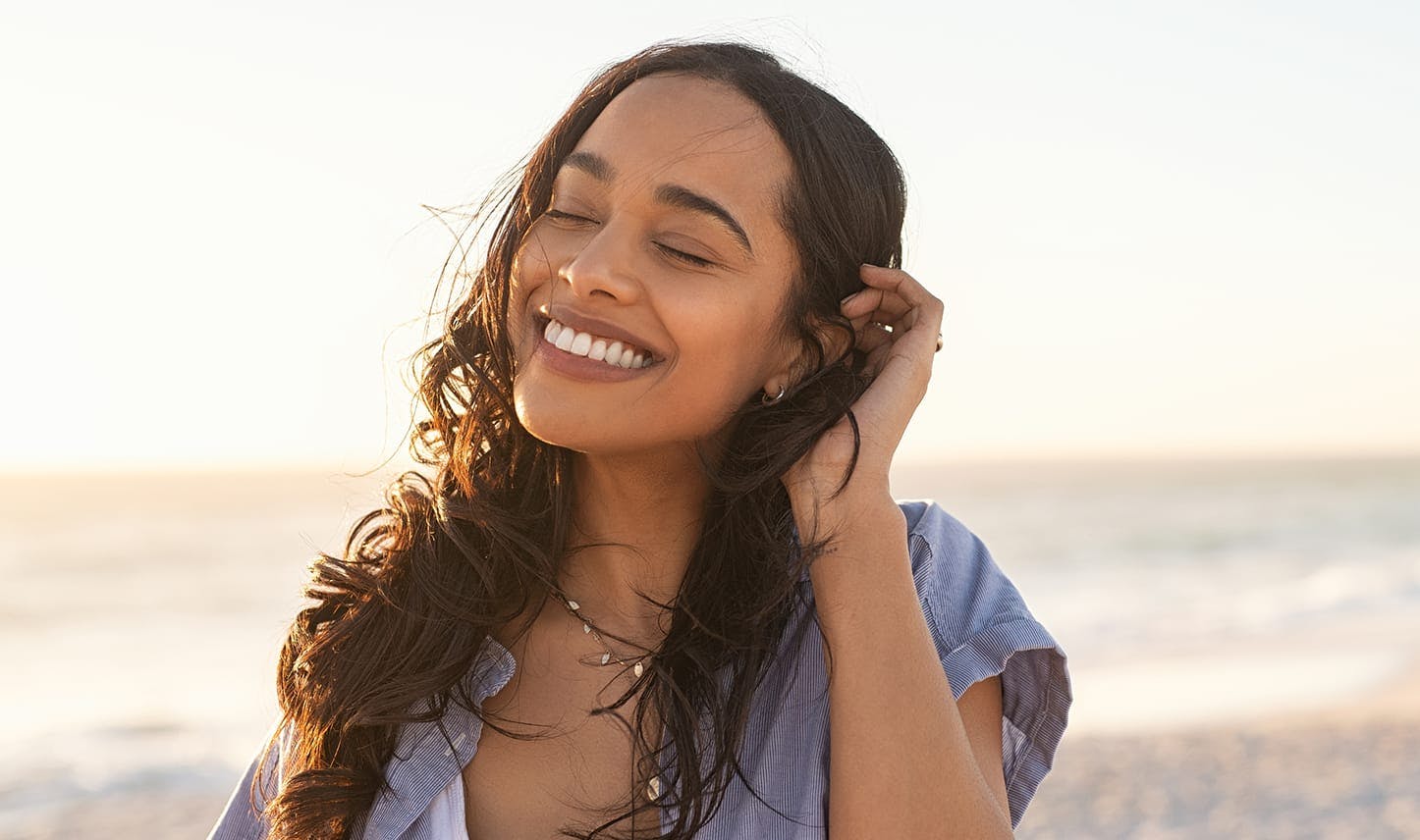 smiling woman