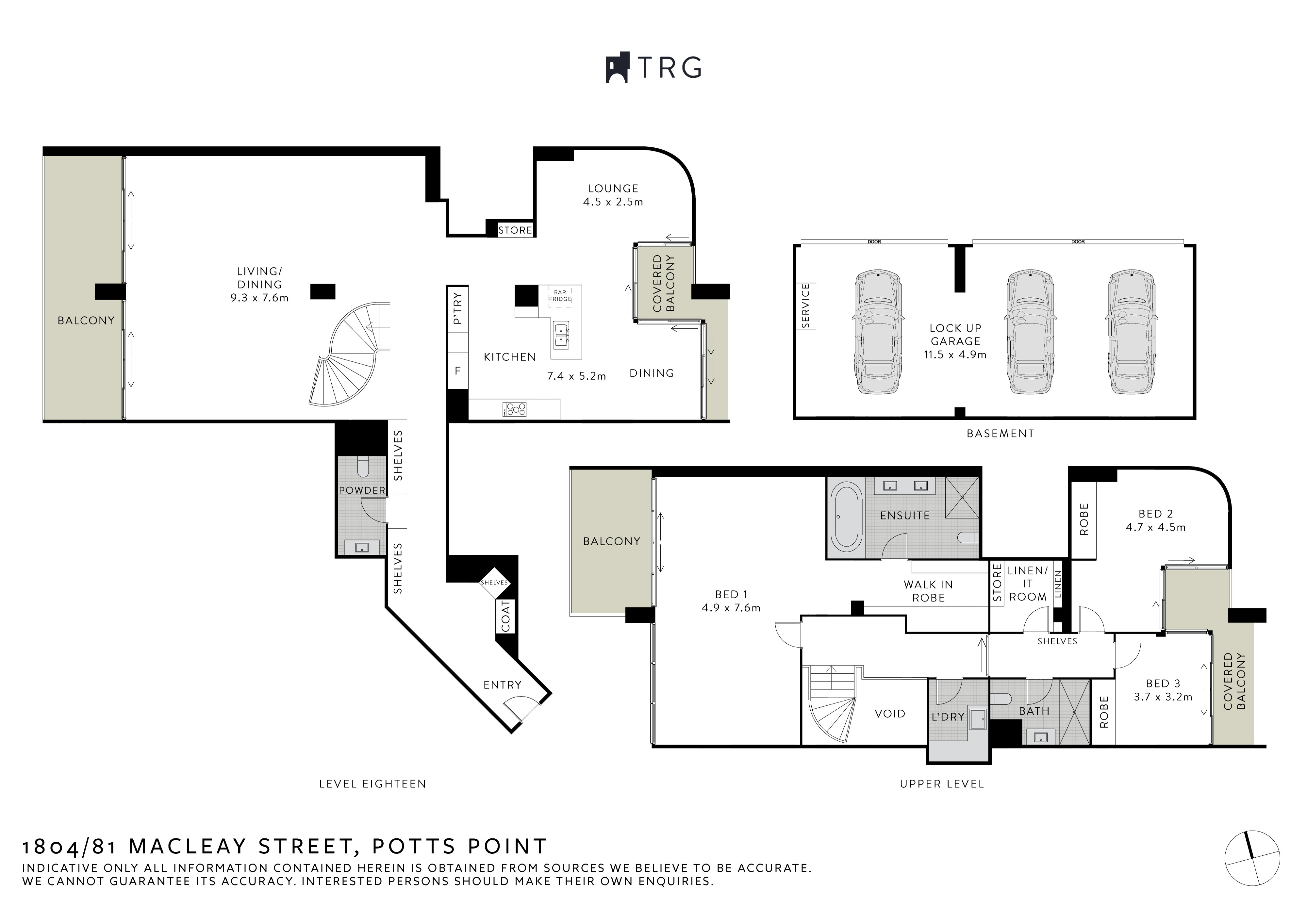 1804/81 Penthouse Macleay Street, Potts Point NSW