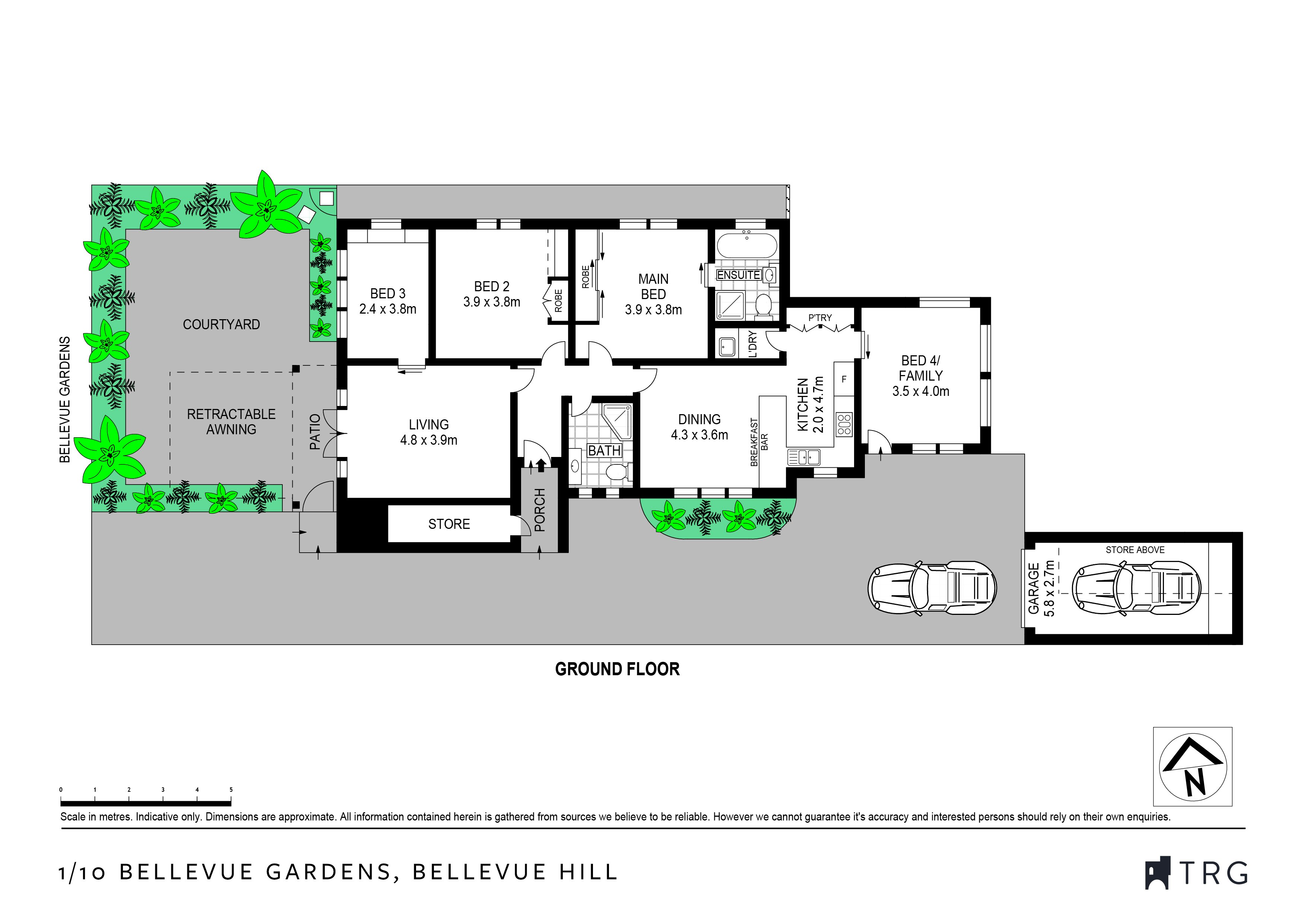 1/10 Bellevue Gardens, Bellevue Hill NSW