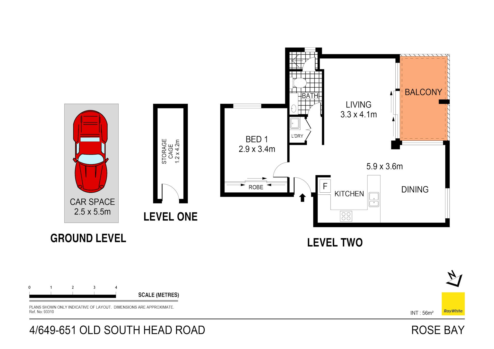 4/649 Old South Head Road, Rose Bay NSW