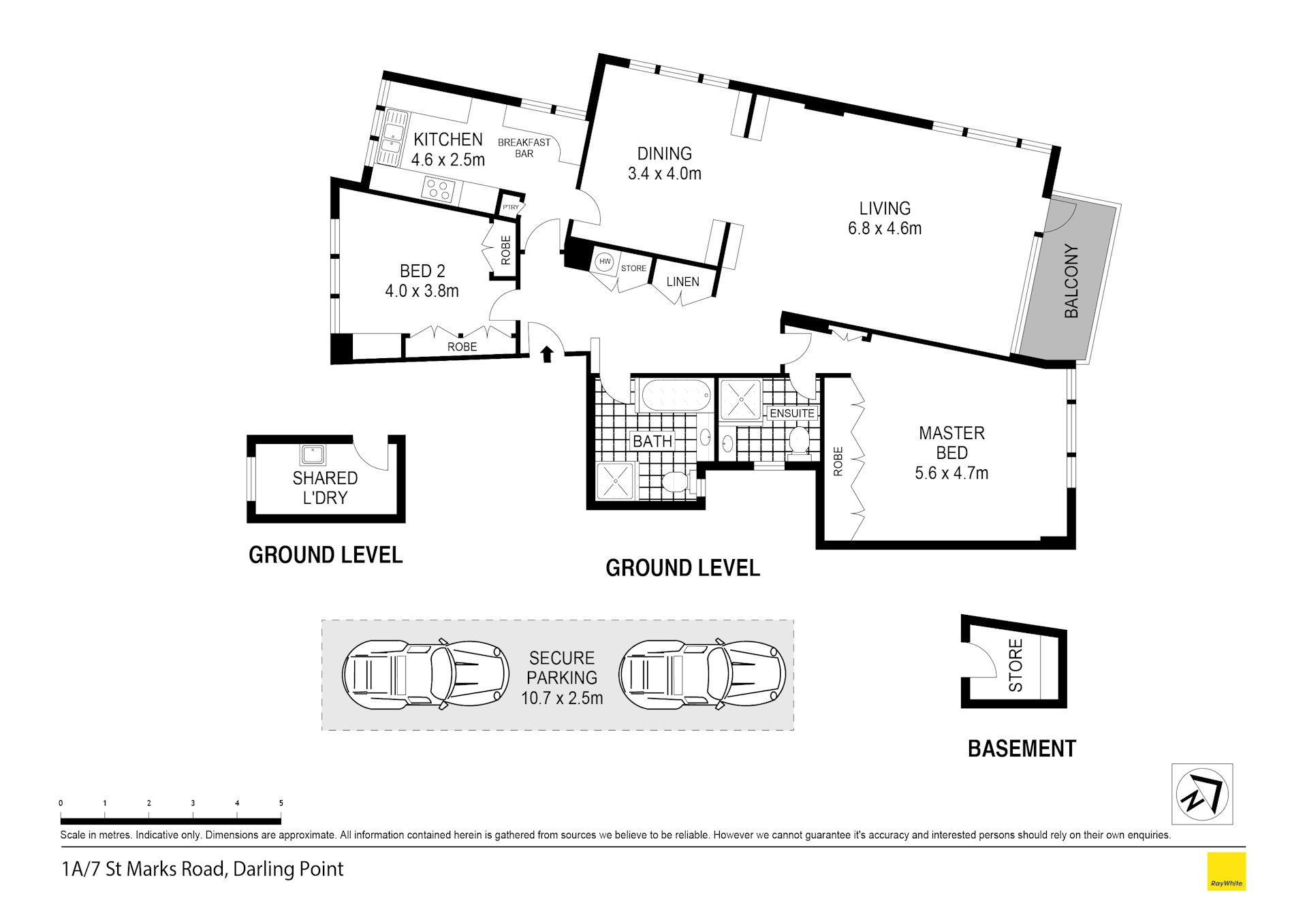 1a/7 St Marks Road, Darling Point NSW