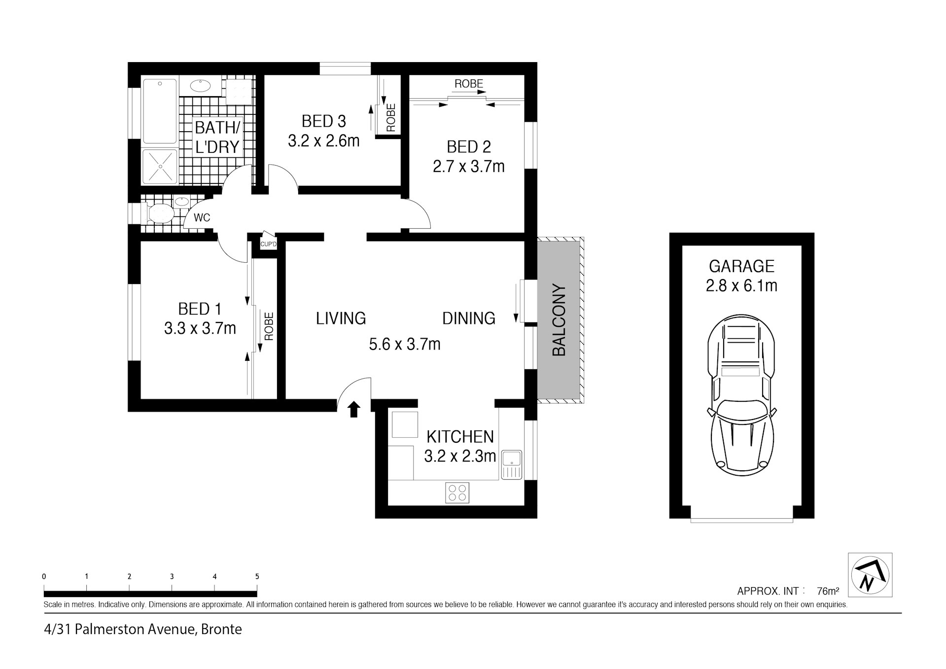 4/31 Palmerston Avenue, Bronte NSW