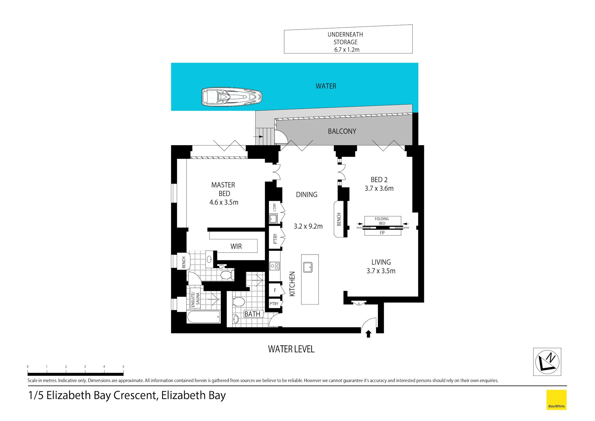 1/5 Elizabeth Bay Crescent, Elizabeth Bay NSW