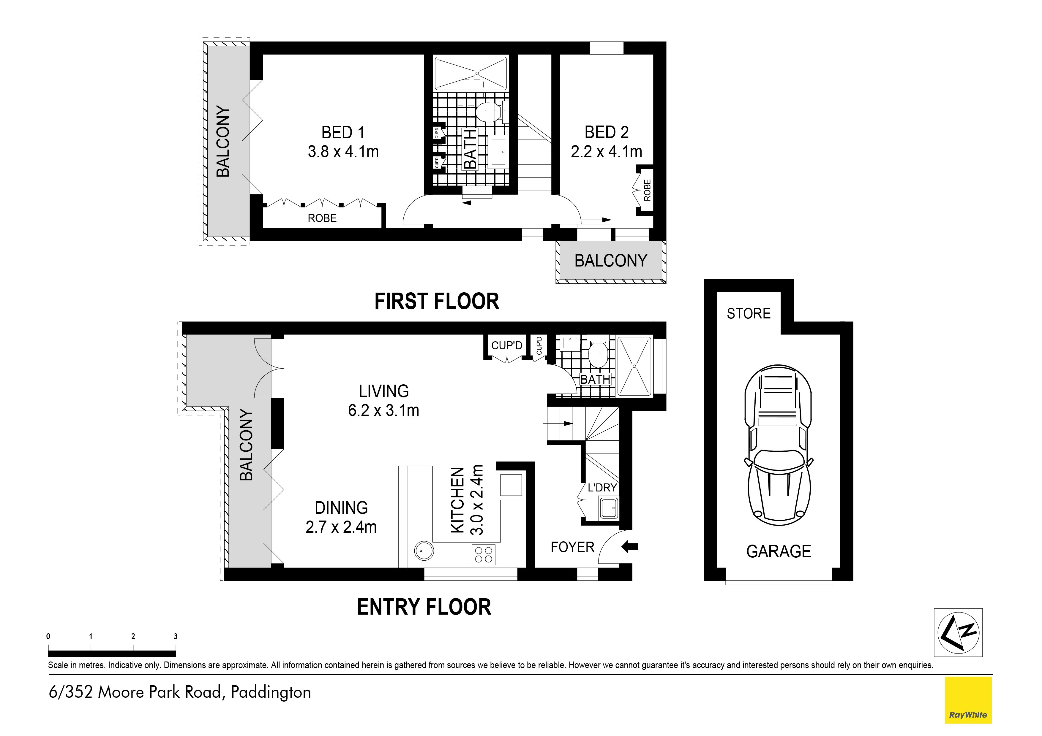 6/352 Moore Park Road, Paddington NSW