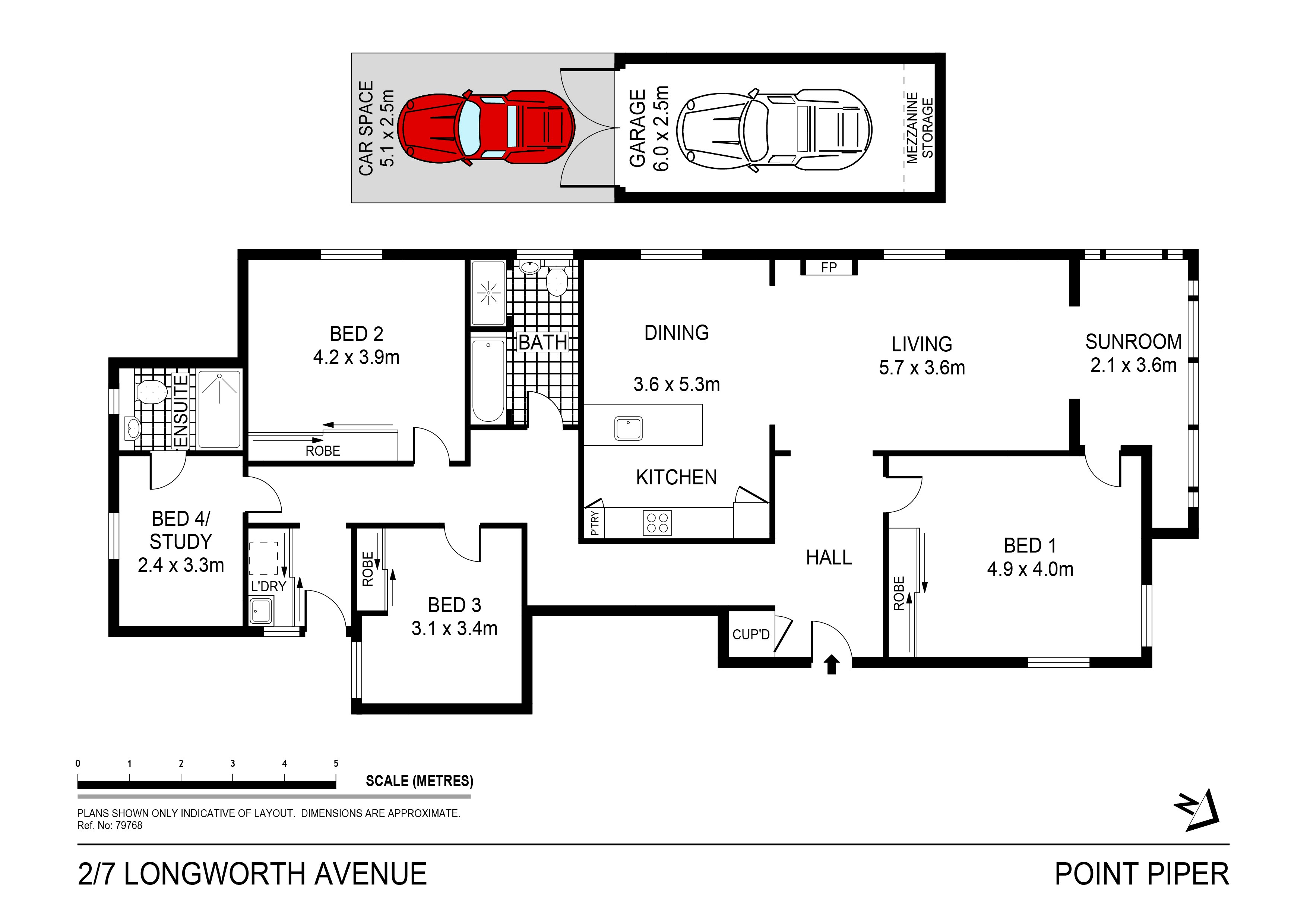 2/7 Longworth Avenue, Point Piper NSW