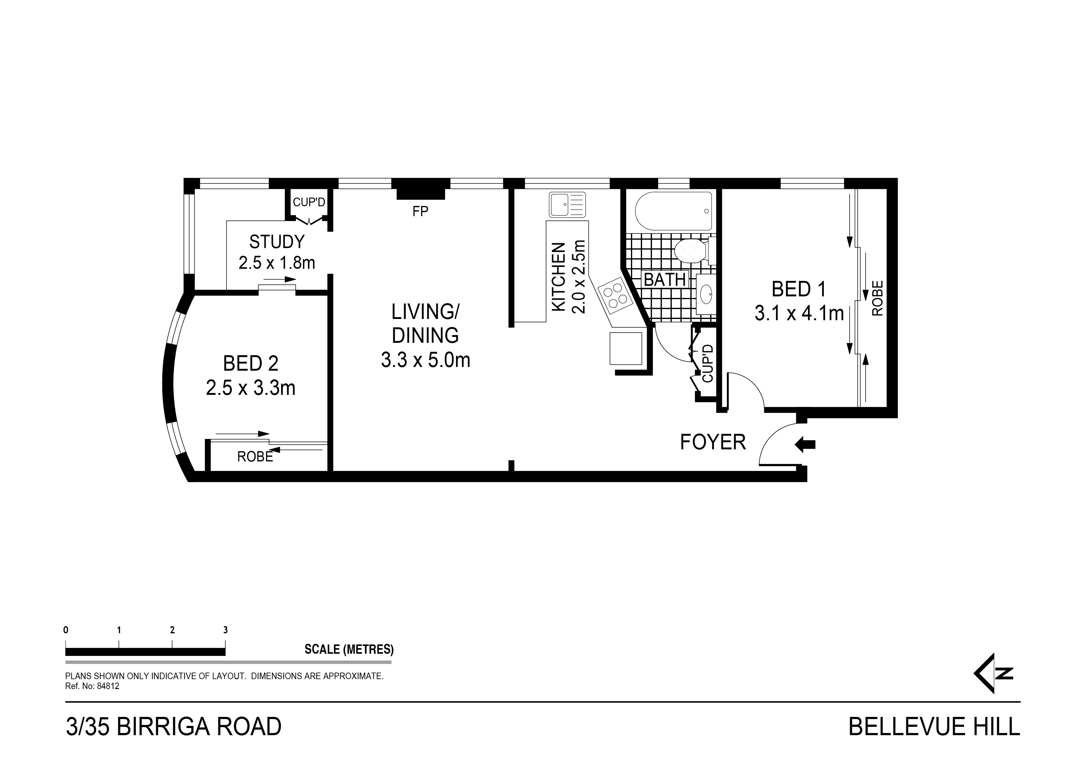 3/35 Birriga Road, Bellevue Hill NSW