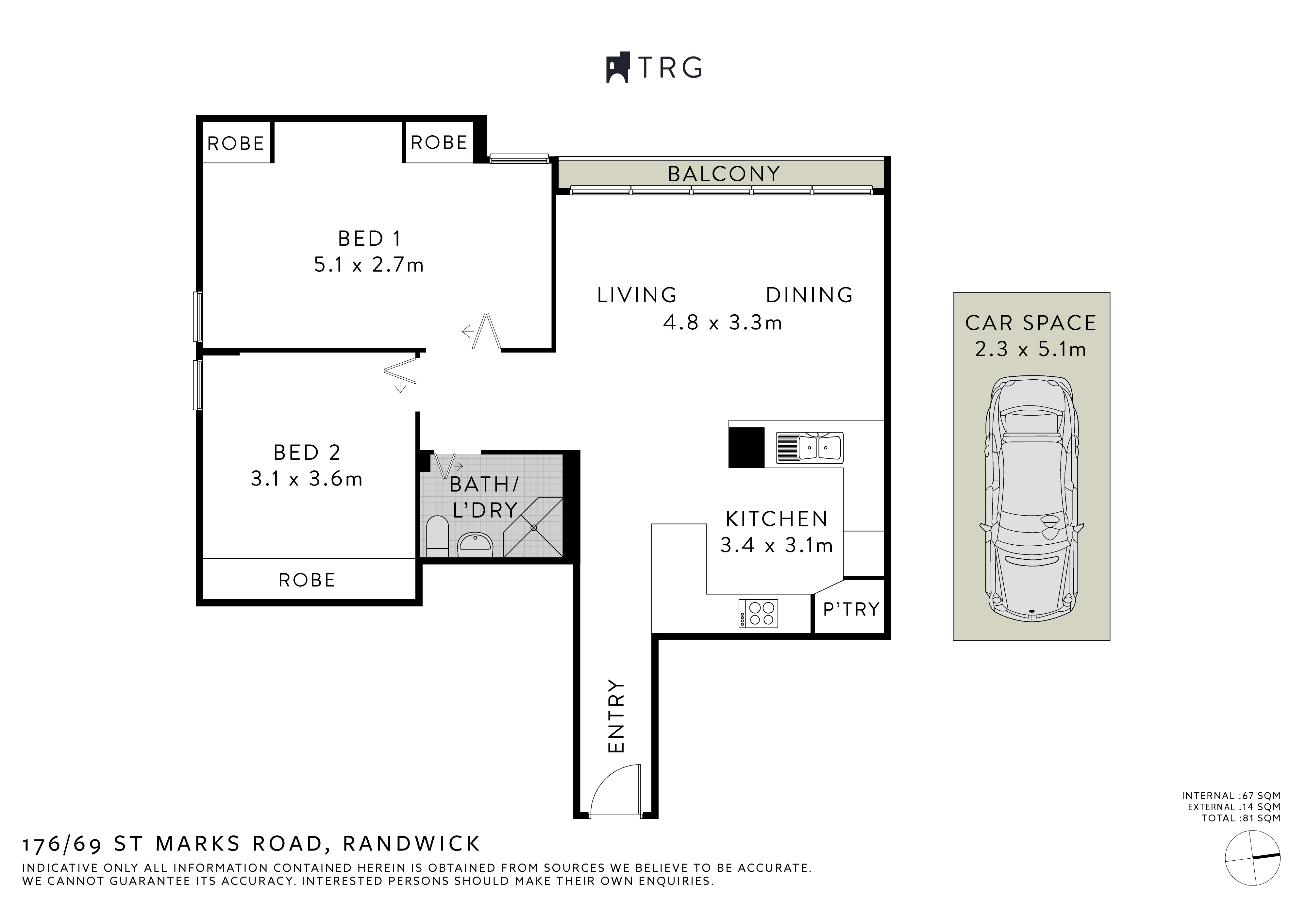 176/69 St Marks Road, Randwick NSW